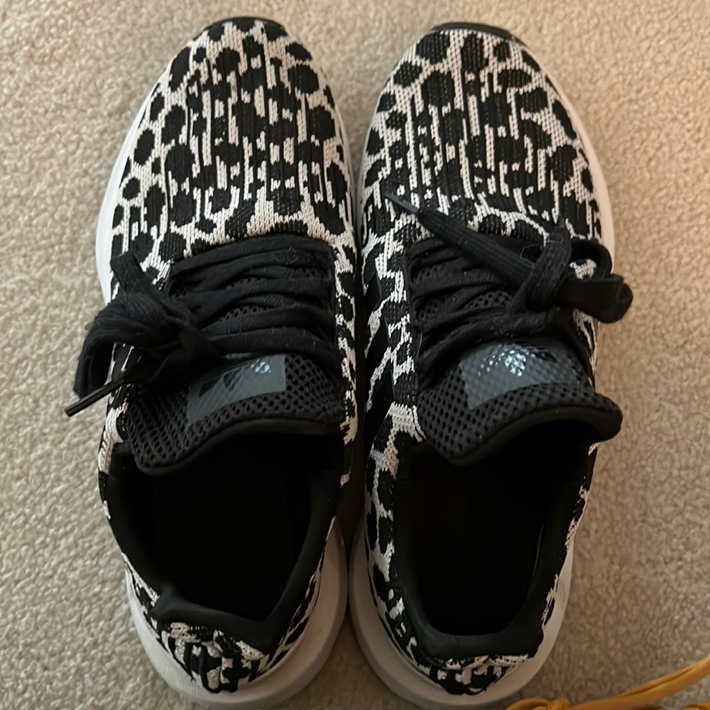Adidas animal print sneakers